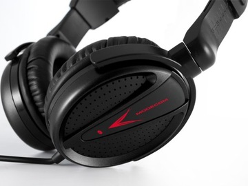 ИГРОВЫЕ НАУШНИКИ С ПОЛОСНЫМ МИКРОФОНОМ — MODECOM VOLCANO MC-828 Striker