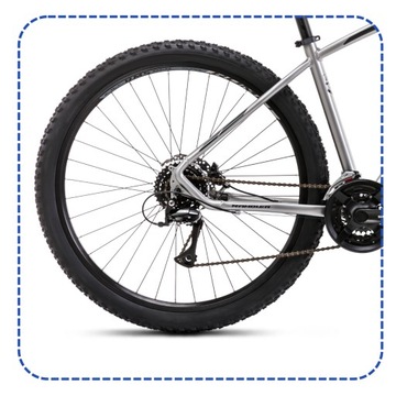 ROWER MTB GÓRSKI 29 ROMET RAMBLER R9.3 SHIMANO OŚWIETLENIE I STOPKA GRATIS