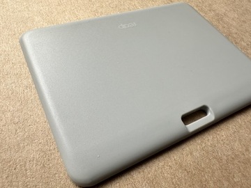 Holder Etui Poziomy na karty identyfikator Popiel 2szt.