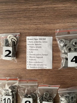 НОВЫЙ НАБОР ВИНТОВ ИЗ НЕРЖАВЕЮЩЕЙ КРЕПЛЕНИЯ OGAR 200 OGAR 205 ROMET