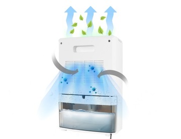 Осушитель воздуха Поглотитель влаги Гигростат UV LCD 1,7л 90Вт