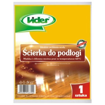 ŚCIERKA DO PODŁOGI ŚCIERECZKA 1SZT Z WISKOZY 50x60cm MIĘKKA CHŁONNA