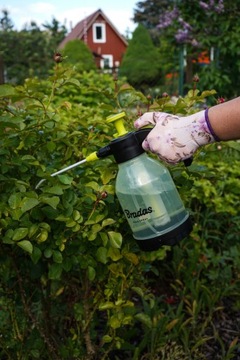 Opryskiwacz ciśnieniowy 1,5l z dyszą ręczny przeźroczysty lanca spryskiwacz