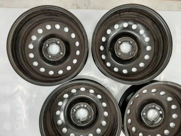 4× DISK OCELOVÝ NISSAN OE MICRA K13 5.5" X 15" 4X100 ET 50