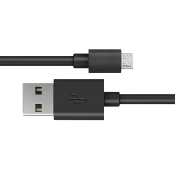 Kabel USB - USB typ C 50cm CZARNY