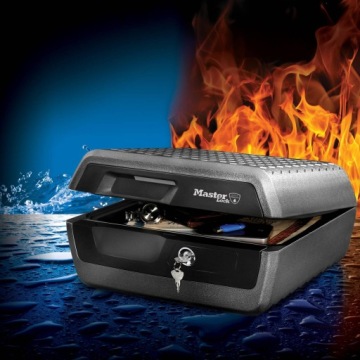 Огнестойкий и водонепроницаемый бронированный ящик для офиса Masterlock LCFW30100