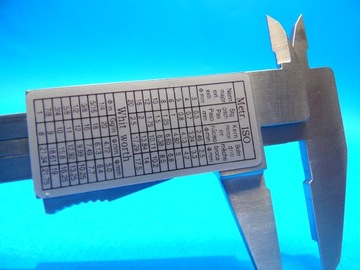 АНАЛОГОВЫЙ КАЛИПЕР 150 мм VIS NONIUS L150 СЕРТИФИКАТ БОЛЬШИХ ЦИФР 0,05