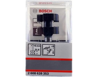 BOSCH frez do połączeń L 21,6mm - uchwyt 8mm