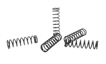 ПРУЖИНА НАЖИМАЮЩАЯ d=0,6 * Dz=5,0 * L=18 - 5 шт.
