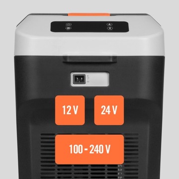 Автомобильный холодильник TEESA, морозильник -22°C 25л DC12/24V AC 230V