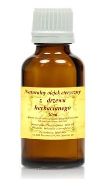 100% OLEJEK ETERYCZNY Z DRZEWA HERBACIANEGO 30ml