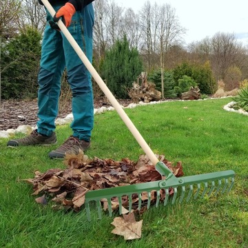 ГРАБЛИ МЕТАЛЛИЧЕСКИЕ САДОВЫЕ БЕЗ РУЧКИ, 18 зубьев