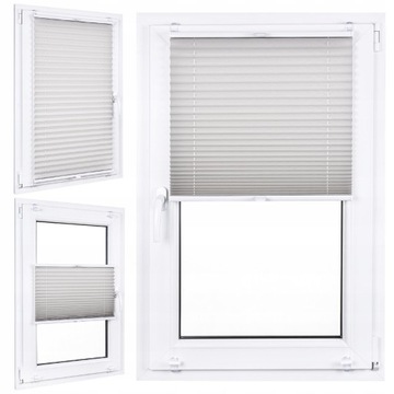PLISA ROLETA PLISOWANA BEZINWAZYJNA 73 x140 cm