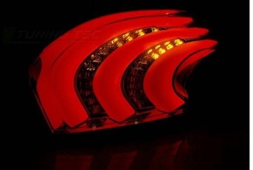 SVĚTLA DIODOVÉ PEUGEOT 208 12-15 RED SMOKE LED BAR