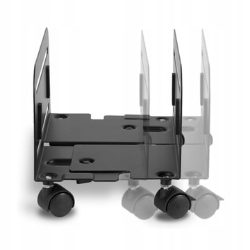 Тележка-держатель для компьютера с процессором на колесах до 10 кг.