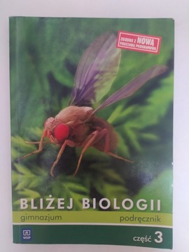 Bliżej biologii 3 Podręcznik WSiP