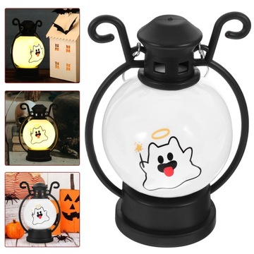 Украшение фонаря на Хэллоуин