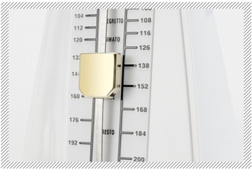 Универсальный механический метроном для фортепиано, гитары, скрипки и барабана.