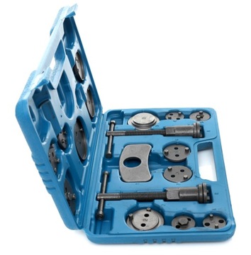 КОМПЛЕКТ ДЛЯ СНЯТИЯ ТОРМОЗНОГО ПОРШНЯ, 18 ЭЛЕМЕНТОВ