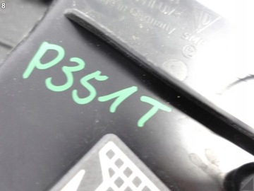 PORSCHE TAYCAN 9J1 19- KIEROWNICA PROWADNICA POWIETRZA LEWA PRZÓD + ANTENA
