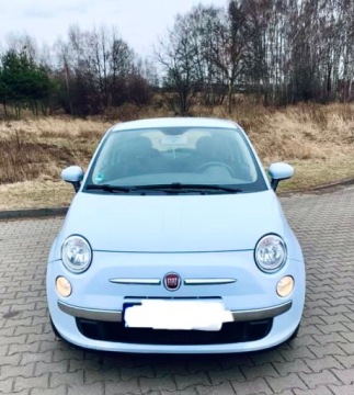 Fiat 500 II Hatchback 3d 1.2 69KM 2010 Fiat 500 1.2 Benzyna 69KM Niski przebieg 80tys. km, Klima, Przegląd do 2027, zdjęcie 3