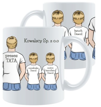 KUBEK Z NADRUKIEM CIOCI WUJKA PERSONALIZOWANY