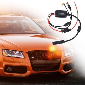 Антенный усилитель радиосигнала AM/FM 12 В