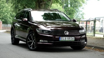 Volkswagen Passat B8 Variant 2.0 TDI 150KM 2015 .. 3 strefowy klimatronik .. Lampy Full Led .. Grzane Fotele PRZÓD i Tył, zdjęcie 39