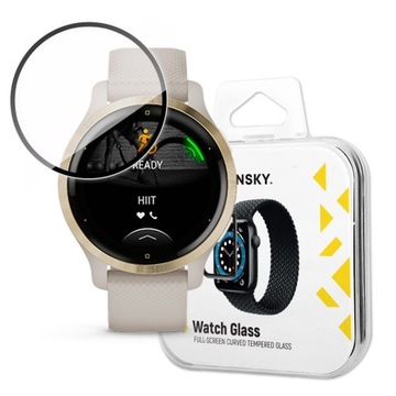 Szkło Hybrydowe Braders do Garmin Venu czarny