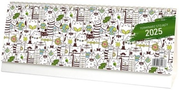 KALENDARZ 2025 BIURKOWY STOJĄCY