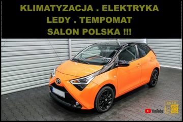 Toyota Aygo II Hatchback 3d Facelifting 1.0 VVT-i 72KM 2020 Toyota Aygo Salon POLSKA + Klimatyzacja +