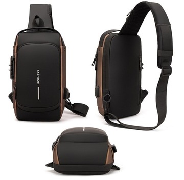 Рюкзак USB на одно плечо с защитой от кражи (I223)