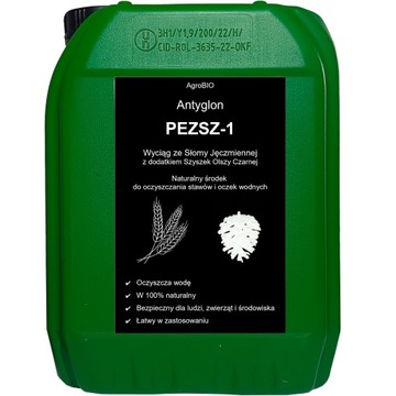 WYCIĄG ZE SŁOMY JĘCZMIENNEJ Z DODATKIEM OLSZY CZARNEJ 5L PEZSZ-1 ANTYGLON