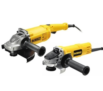 Szlifierki kątowe zestaw 125mm + 230mm DeWALT DWE492DUO2