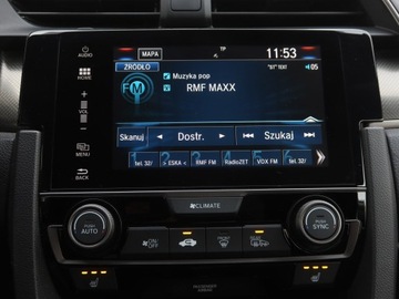 Honda Civic X Hatchback 5d 1.0 VTEC Turbo 129KM 2017 Honda Civic 1.0 VTEC Turbo, Salon Polska, zdjęcie 11