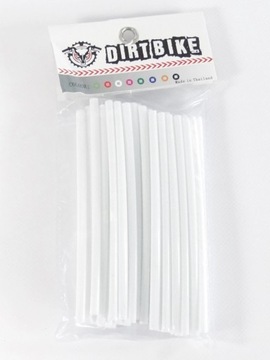 NAKŁADKI NA SZPRYCHY 35 szt czarne 14' pit bike