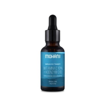 Mohani Serum do twarzy odmładzająco-rozjaśniające z witaminą C 10% i koenzy