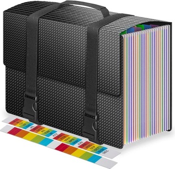 Папка для документов A4 Складывание 24 отсека.