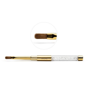 NaiLac Pędzelek do żelu #6 Square Gel Brush