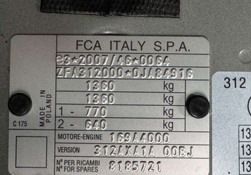 Fiat 500 II Seria 4 1.2 69KM 2018 Fiat 500 1,2 69KM LIFT Climatronic PANORAMA Serwis BEZWYPADKOWY Dla wymaga, zdjęcie 28