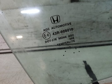 HONDA HR-V II SKLO (OKNO) DVEŘE PRAVÝ PŘEDNÍ