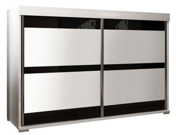 komoda drzwi przesuwne DIEGO 120cm biała, sonoma