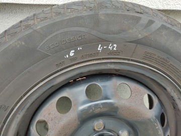 KOLA PNEUMATIKY LETNÍ RÁFKY OCELOVÉ 15 KIA VENGA 5X114.3 52910-1P000 195/65R15