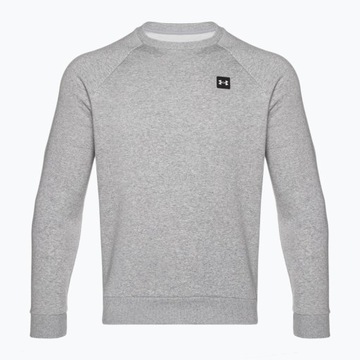Мужская толстовка Under Armour Rival Fleece Crew модно-серый светлый вереск/черный L