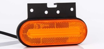 LAMPA OBRYSOWA LED DIODA ŻÓŁTA FT-070 z uchwytem