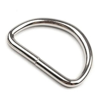 PÓŁKOLE METALOWE Półkółko 25mm 10szt cienkie