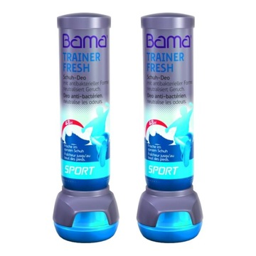 2x Odświeżacz do Butów Fresh Dezodorant do Obuwia Fresh Sport Bama 100 ml