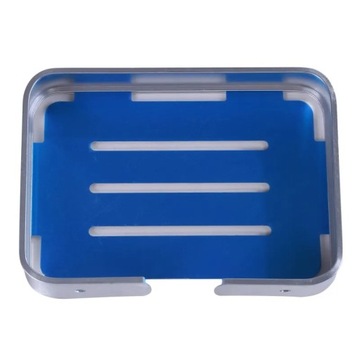 Держатель для хранения мыльницы Черный алюминиевый держатель для мыла в ванной комнате Душевая стена