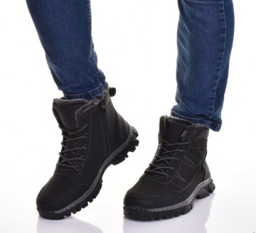 МУЖСКИЕ ЗИМНИЕ САПОГИ УТЕПЛЕННЫЕ СНЕЖНЫЕ САПОГИ ОЧЕНЬ ТЕПЛЫЕ УДОБНЫЕ КЛАССИЧЕСКИЕ