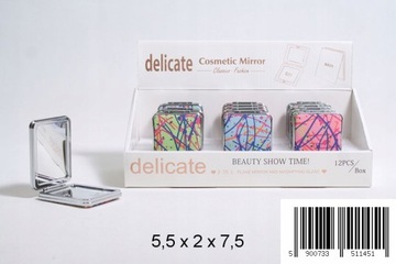 КАРМАННОЕ ЗЕРКАЛО РУЧНОЙ РАБОТЫ, РАЗНЫЕ ЦВЕТА